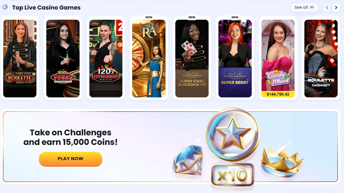 Casinolab live casino